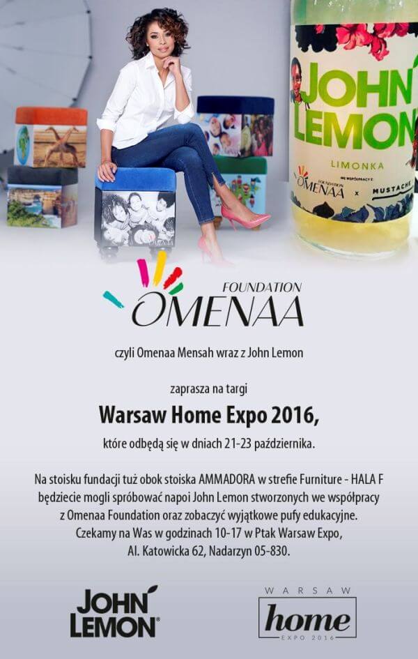 Omenaa Mensah z nowymi projektami na targach Warsaw Home